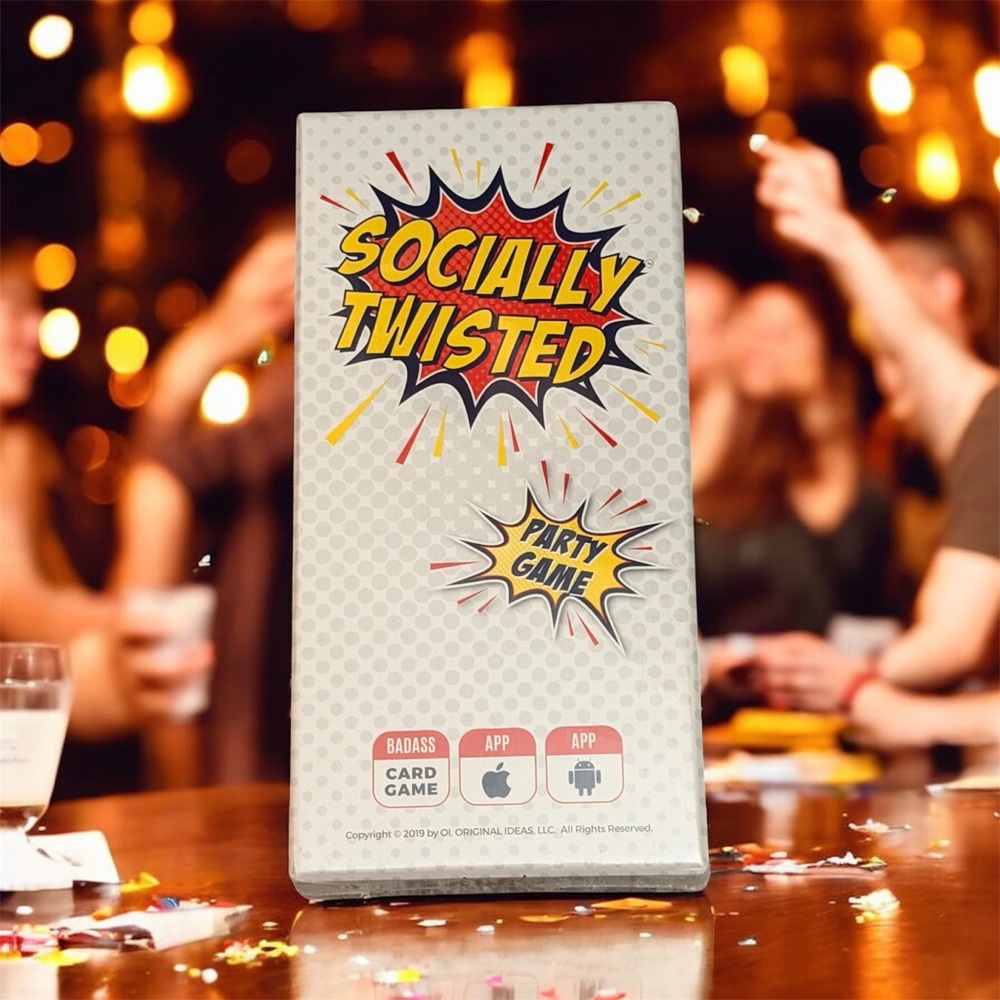 Socially Twisted Party Card Game - Picture 1 of 4